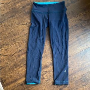 Lululemon Athletica reversible wonderunder legging